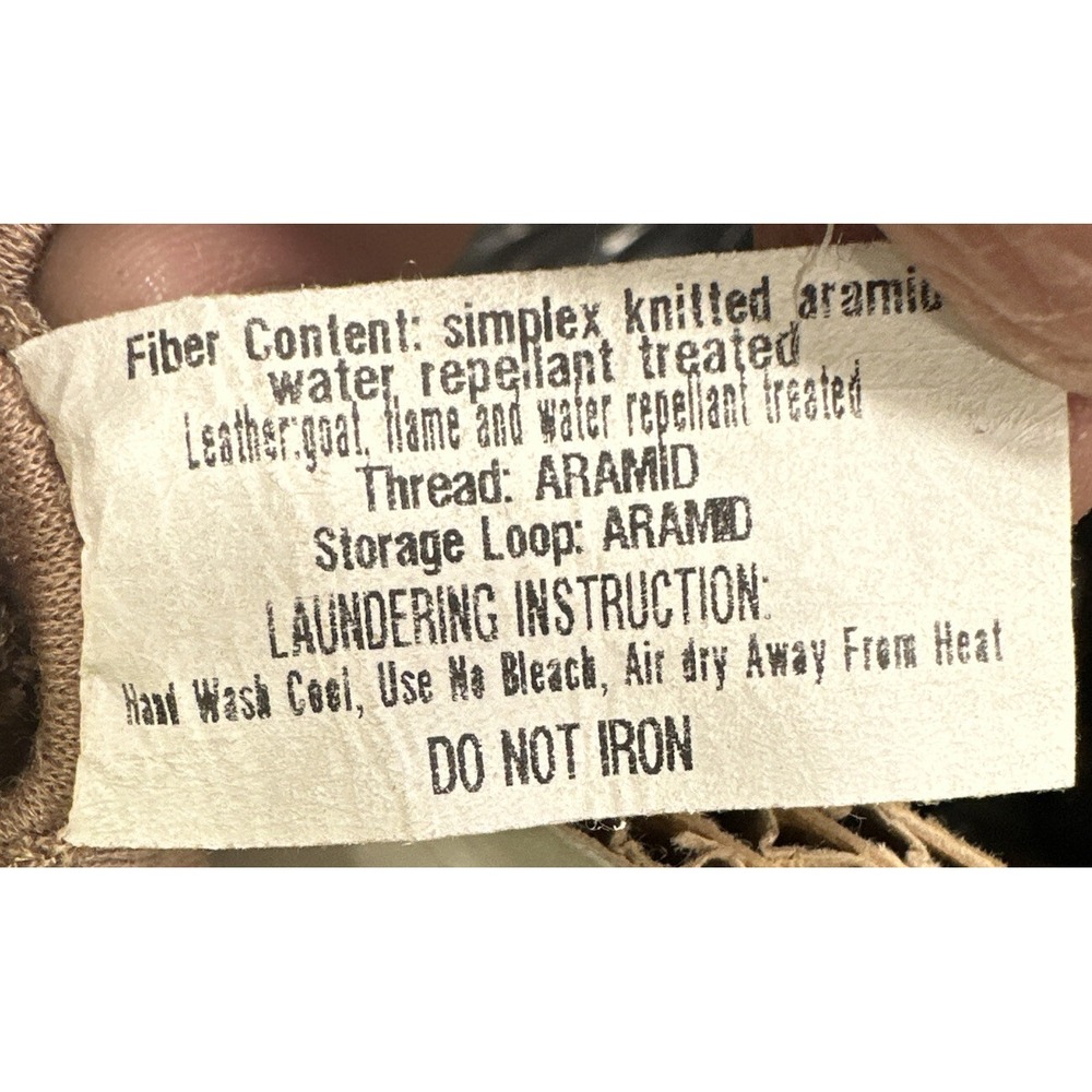 USMC Max Grip NT Fire Resistant Flyers Glove - 8415-01-536-2065 - Small - New - Picture 6 of 6